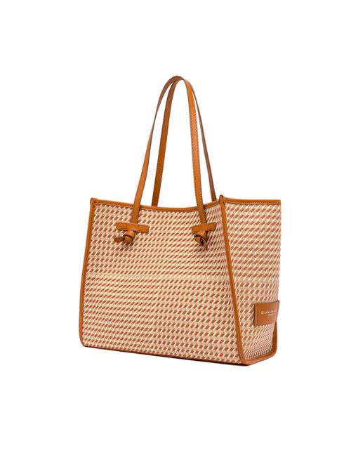 Shopping bag in tessuto pied de poule di misto cotone Spice GIANNI CHIARINI | BS 6850/COMM MSQSPICE
